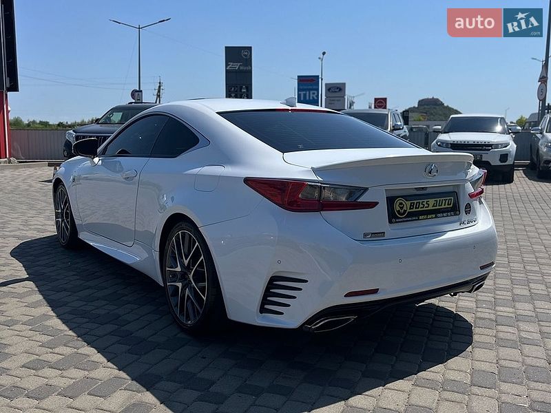 Купе Lexus RC 2016 в Мукачевому фото 5 Купе Lexus RC 2016 в Мукачевому