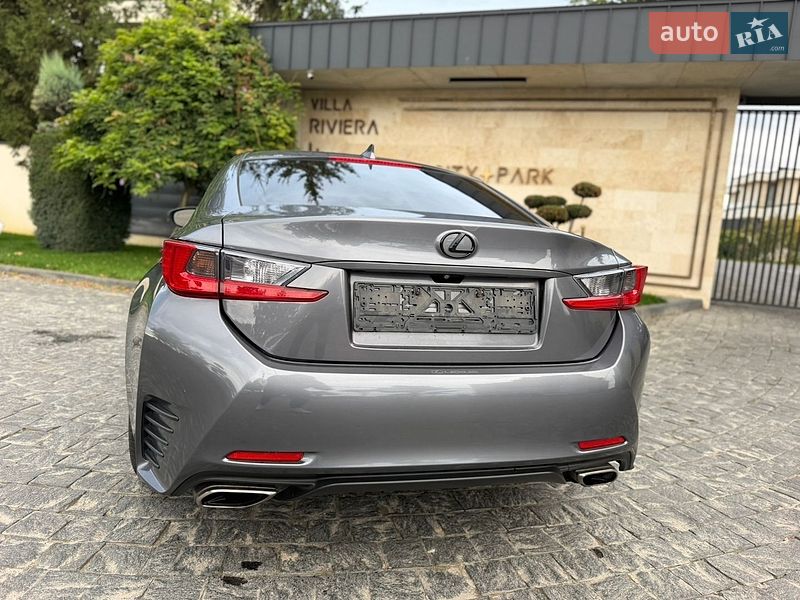 Купе Lexus RC 2016 в Львове
