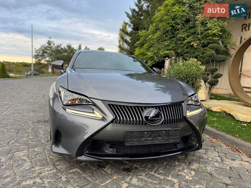 Купе Lexus RC 2016 в Львове