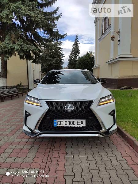 Внедорожник / Кроссовер Lexus RX 2016 в Черновцах