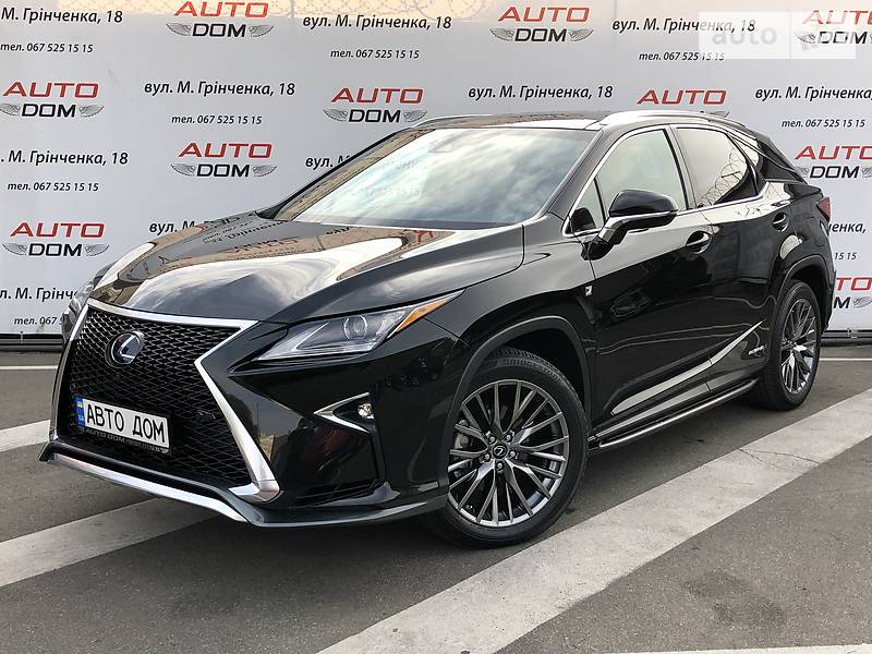 Внедорожник / Кроссовер Lexus RX 2018 в Киеве