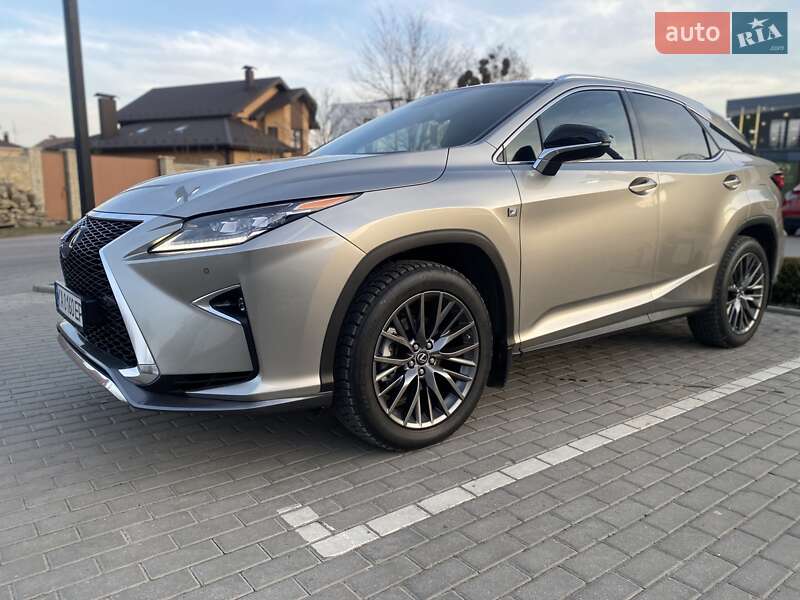 Позашляховик / Кросовер Lexus RX 2016 в 