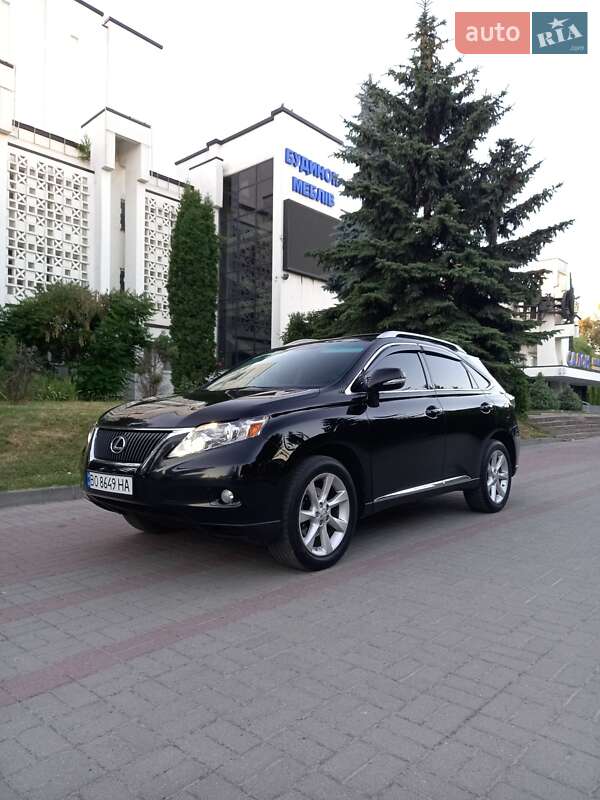 Внедорожник / Кроссовер Lexus RX 2010 в 
