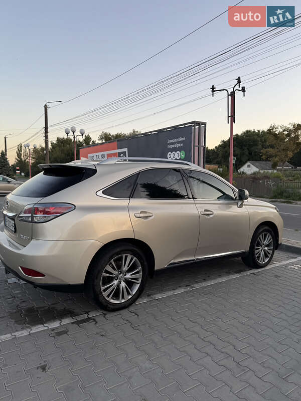 Позашляховик / Кросовер Lexus RX 2013 в 