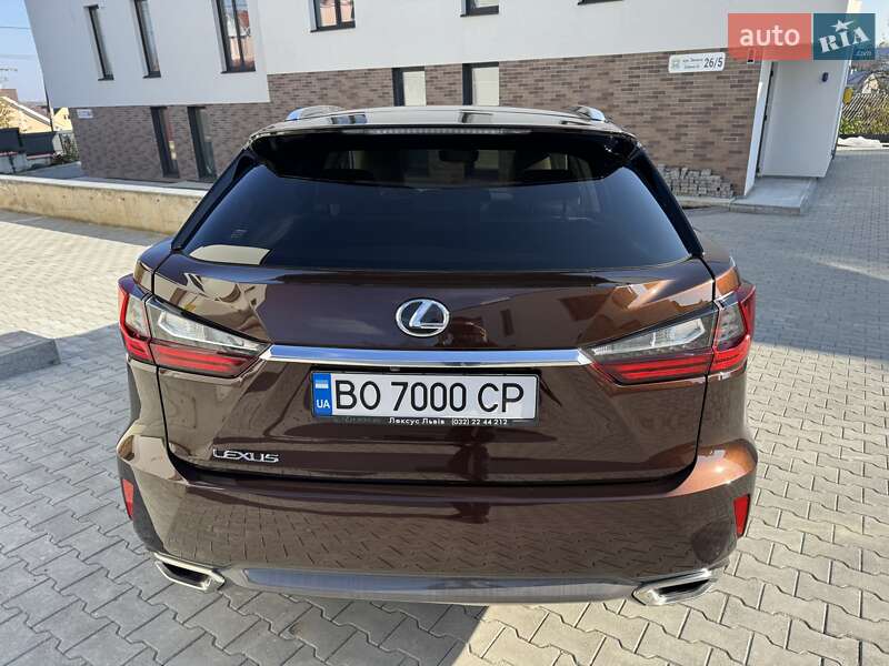 Внедорожник / Кроссовер Lexus RX 2016 в Тернополе фото 5 Внедорожник / Кроссовер Lexus RX 2016 в Тернополе