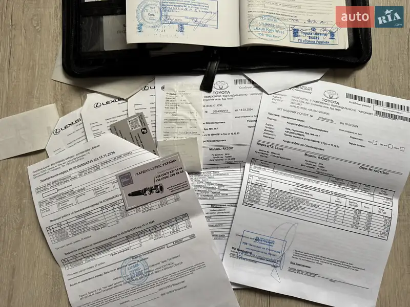 Позашляховик / Кросовер Lexus RX 2016 в Києві документ