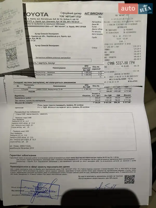 Позашляховик / Кросовер Lexus RX 2011 в Києві документ 4 фото Позашляховик / Кросовер Lexus RX 2011 в Києві документ