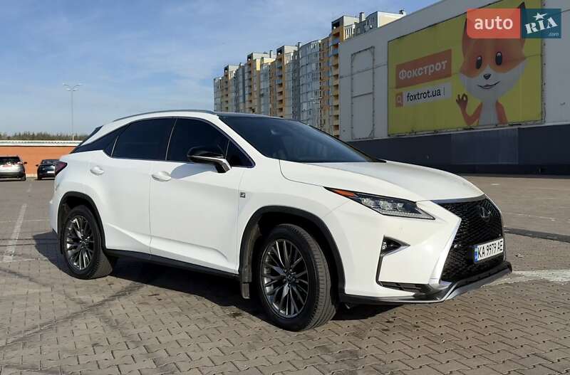 Позашляховик / Кросовер Lexus RX 2018 в Києві фото 12 Позашляховик / Кросовер Lexus RX 2018 в Києві
