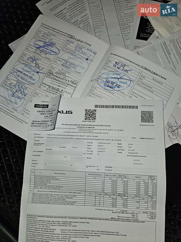 Внедорожник / Кроссовер Lexus RX 2018 в Киеве