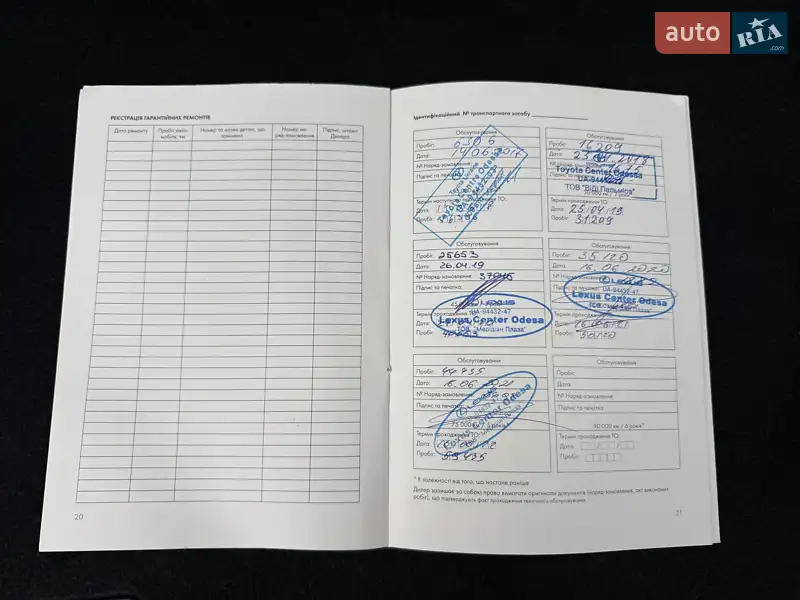 Внедорожник / Кроссовер Lexus RX 2016 в Киеве документ