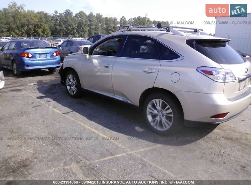 Позашляховик / Кросовер Lexus RX 2011 в Києві