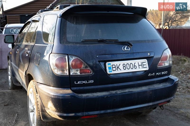 Позашляховик / Кросовер Lexus RX 2001 в Баранівці