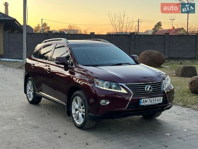 Позашляховик / Кросовер Lexus RX 2012 в Житомирі фото 6 Позашляховик / Кросовер Lexus RX 2012 в Житомирі