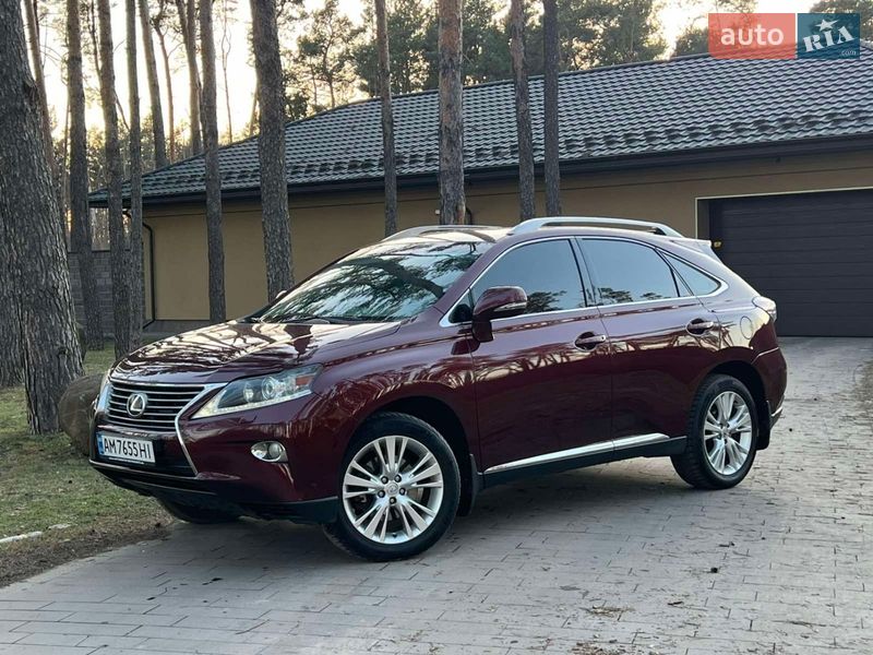 Позашляховик / Кросовер Lexus RX 2012 в Житомирі фото 13 Позашляховик / Кросовер Lexus RX 2012 в Житомирі