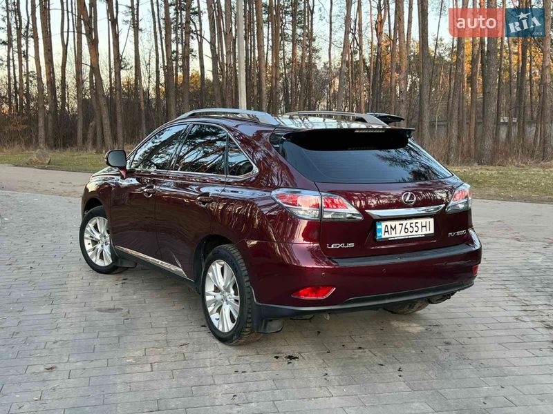 Позашляховик / Кросовер Lexus RX 2012 в Житомирі фото 27 Позашляховик / Кросовер Lexus RX 2012 в Житомирі