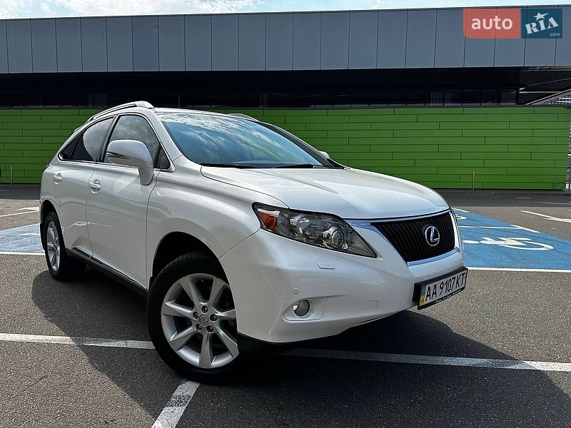 Внедорожник / Кроссовер Lexus RX 2011 в Киеве фото Внедорожник / Кроссовер Lexus RX 2011 в Киеве