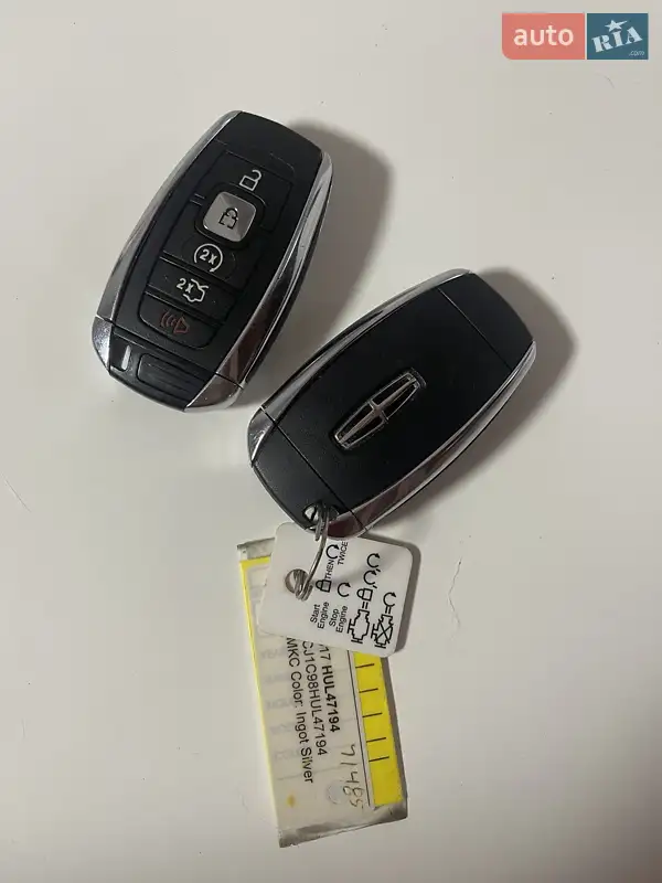 Lincoln MKC 2017 VIN 5LMCJ1C98HUL47194 фото оголошення 22 з 46