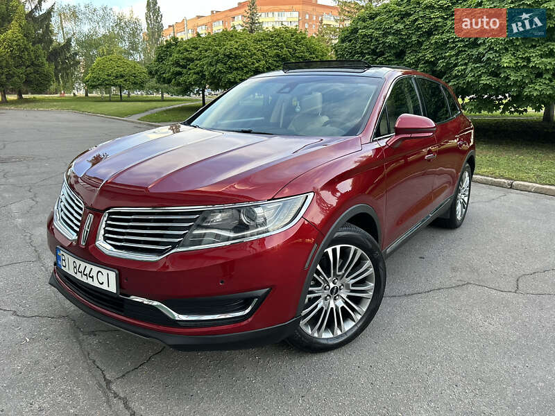 Внедорожник / Кроссовер Lincoln MKX 2017 в Полтаве