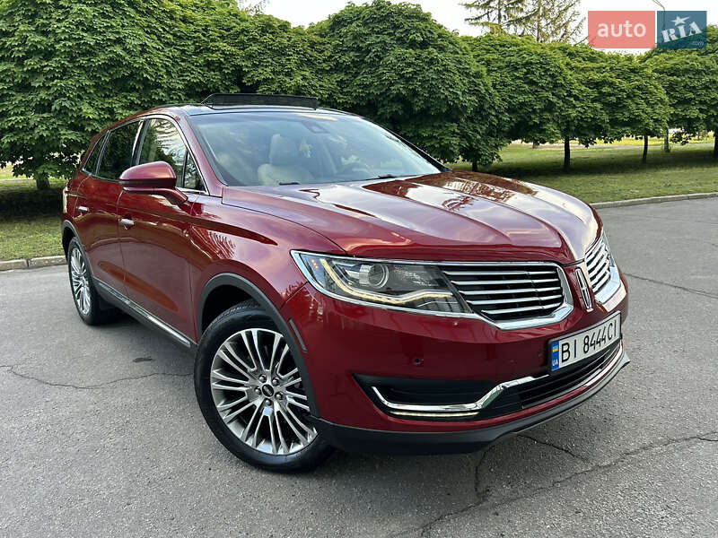 Внедорожник / Кроссовер Lincoln MKX 2017 в Полтаве