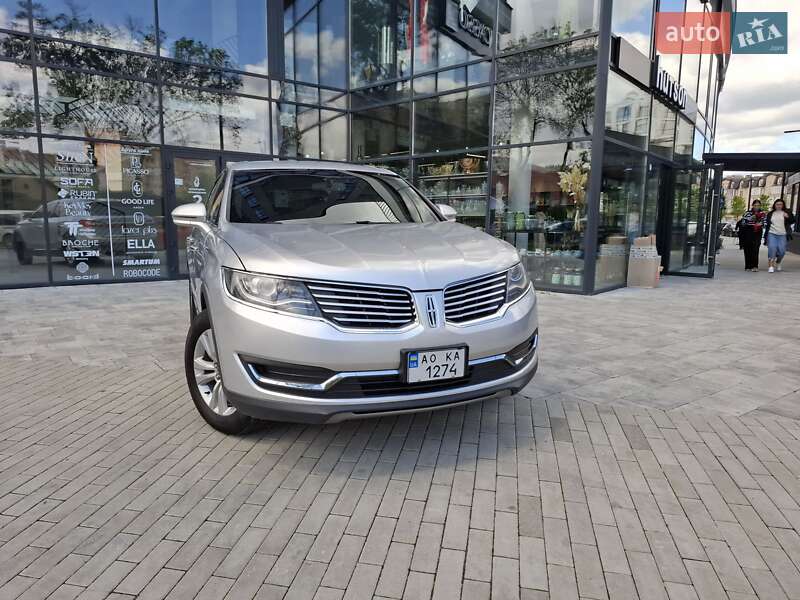 Внедорожник / Кроссовер Lincoln MKX 2017 в Ужгороде