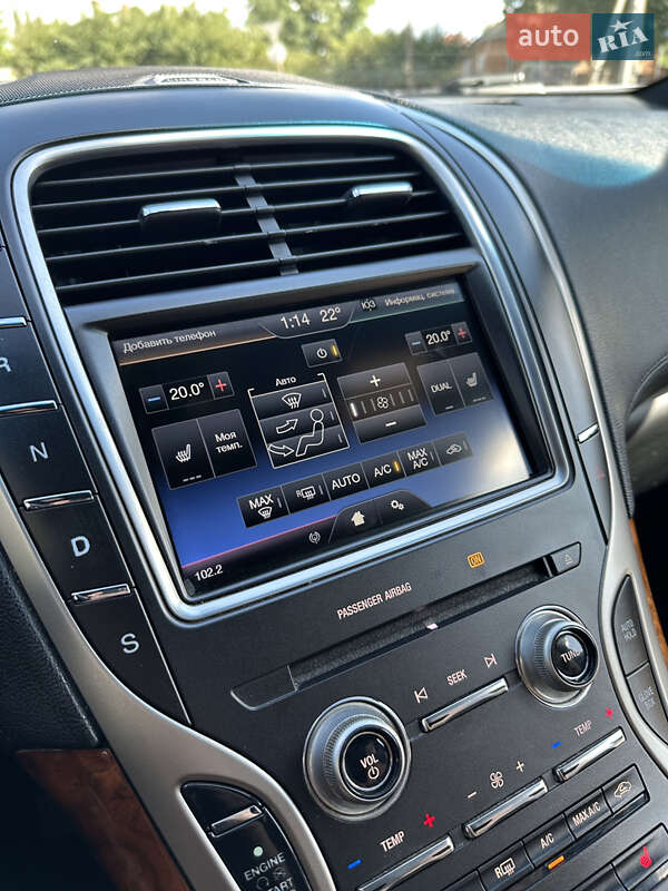 Внедорожник / Кроссовер Lincoln MKX 2016 в Кропивницком