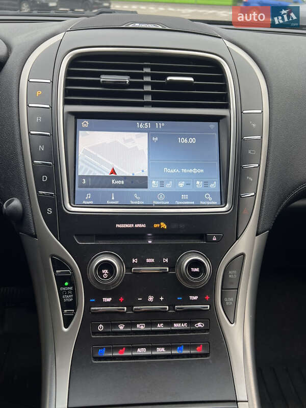 Внедорожник / Кроссовер Lincoln MKX 2017 в Киеве