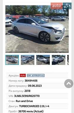 Седан Lincoln MKZ 2018 в 