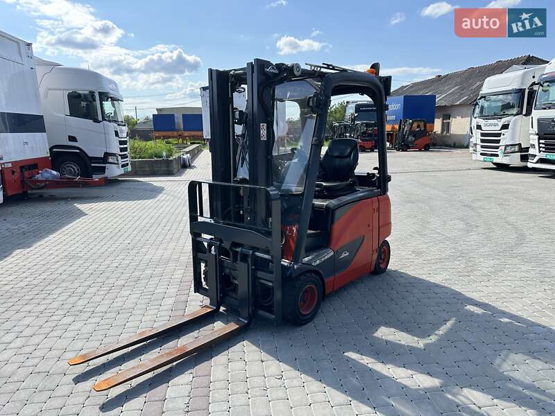 Вилочный погрузчик Linde E 18PH-02 2017 в Залещиках фото 3 Вилочный погрузчик Linde E 18PH-02 2017 в Залещиках