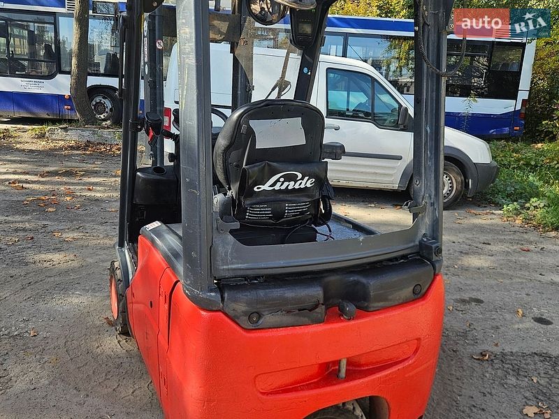 Вилочний навантажувач Linde E16C 2013 в Львові фото 3 Вилочний навантажувач Linde E16C 2013 в Львові