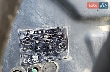 Вилочний навантажувач Linde E16C 2013 в Львові фото 7 Вилочний навантажувач Linde E16C 2013 в Львові