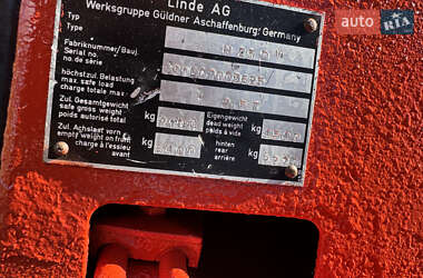 Вилочный погрузчик Linde H 25D 1985 в 