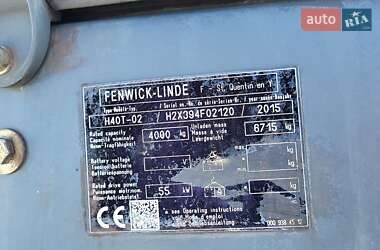 Вилочный погрузчик Linde H 40 T-02 2012 в 