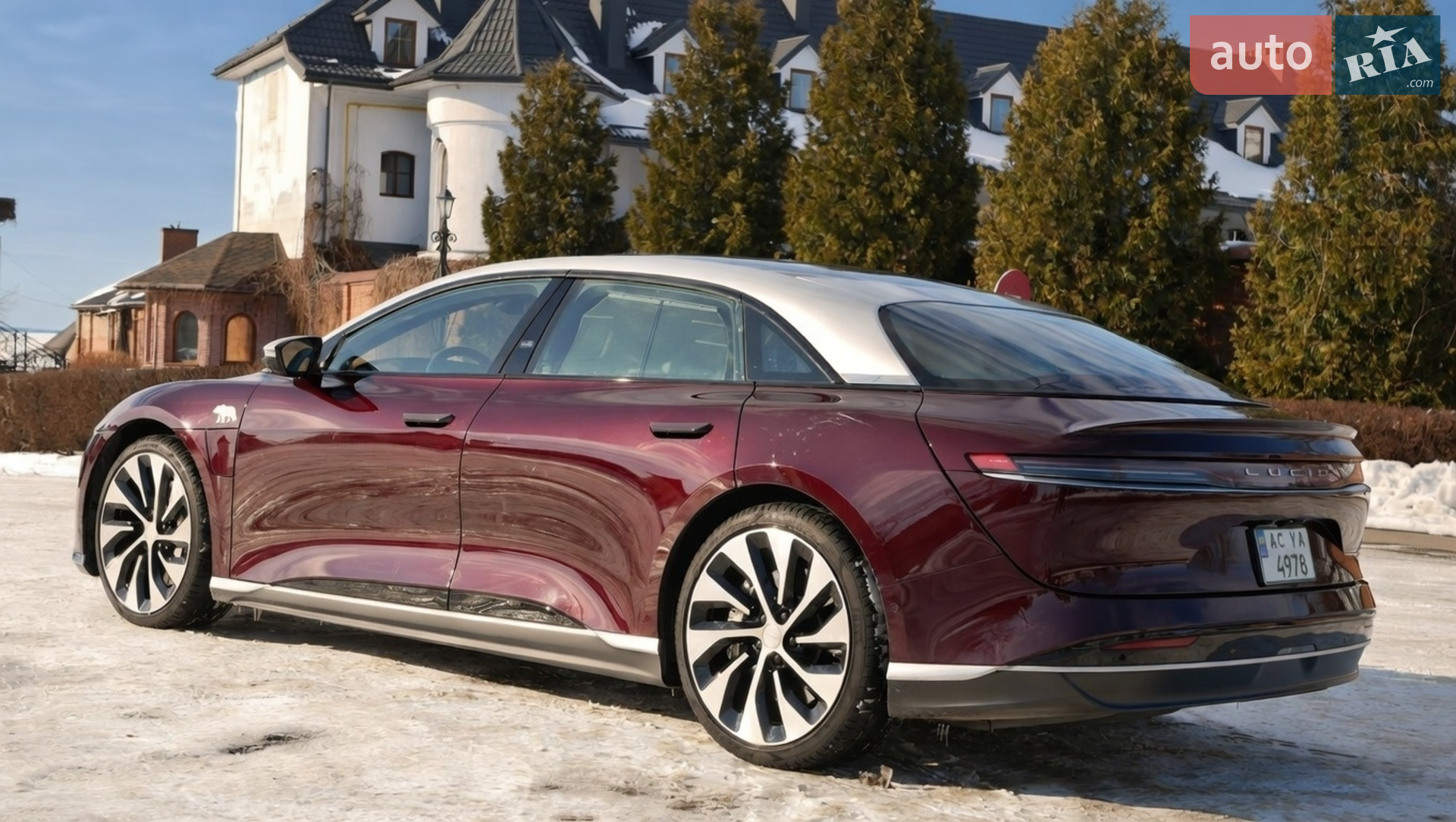 2022 Lucid Air Concept - мініатюра 9