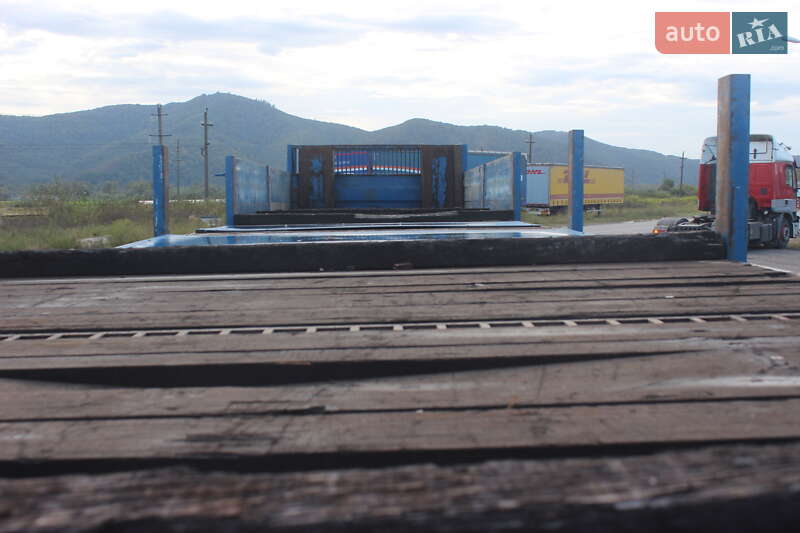 Тентованный борт (штора) - полуприцеп Lueck SKF 2007 в Хусте