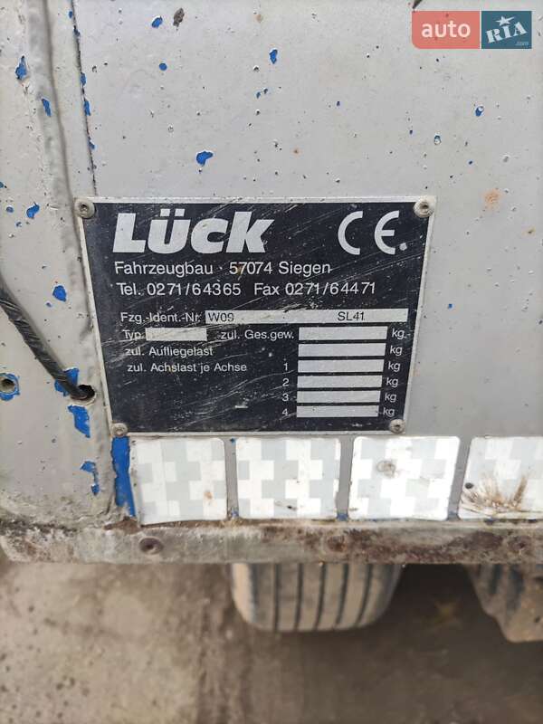 Самосвал прицеп Lueck SKM 2000 в Дрогобыче