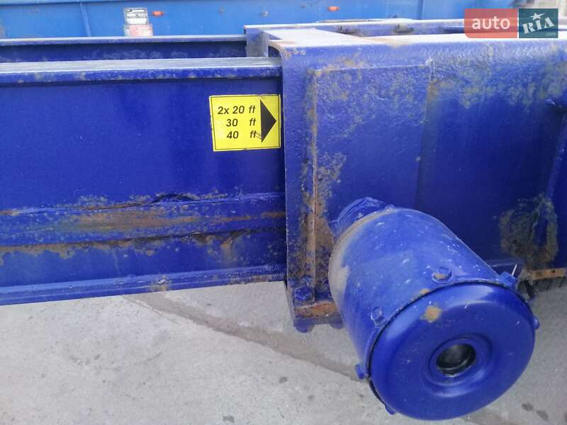 Контейнеровоз полуприцеп M&V Euro 902 2008 в Черноморске фото 20 Контейнеровоз полуприцеп M&V Euro 902 2008 в Черноморске