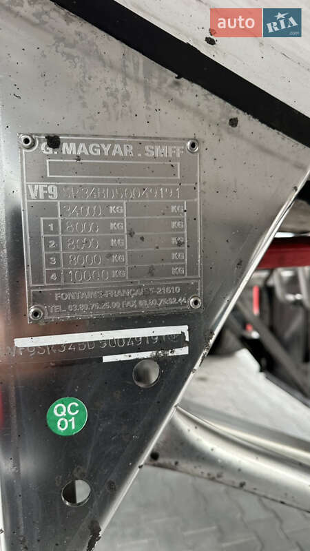 Цистерна полуприцеп Magyar SMFF 2005 в Виннице фото 20 Цистерна полуприцеп Magyar SMFF 2005 в Виннице