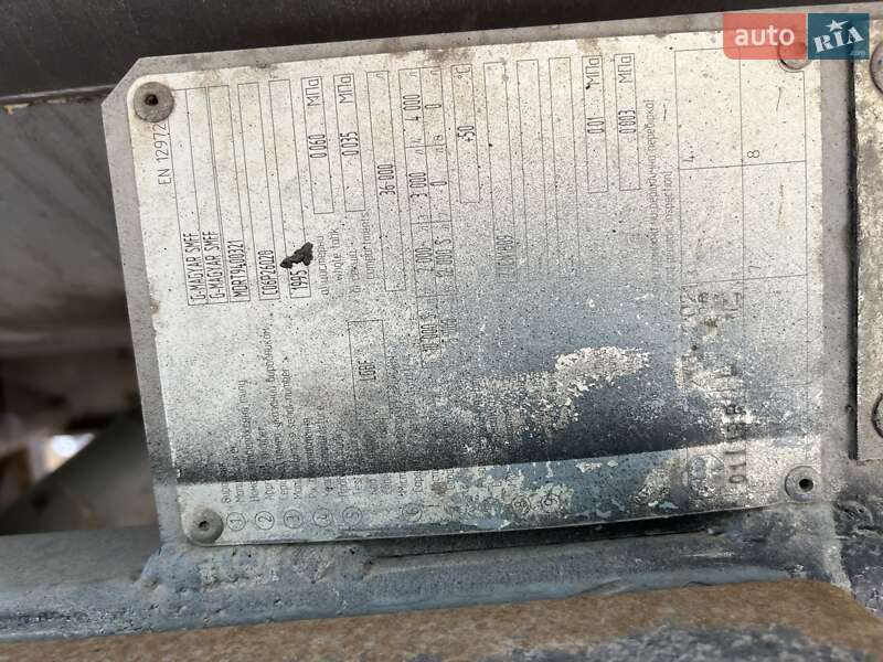 Цистерна полуприцеп Magyar SR34BT 1995 в Полтаве