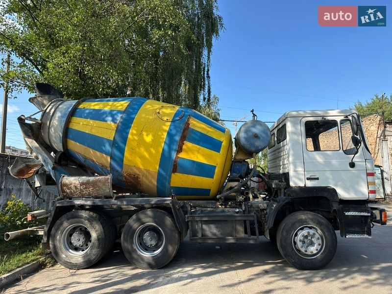 Бетонозмішувач (Міксер) MAN 12.224 1990 в Києві фото 3 Бетонозмішувач (Міксер) MAN 12.224 1990 в Києві