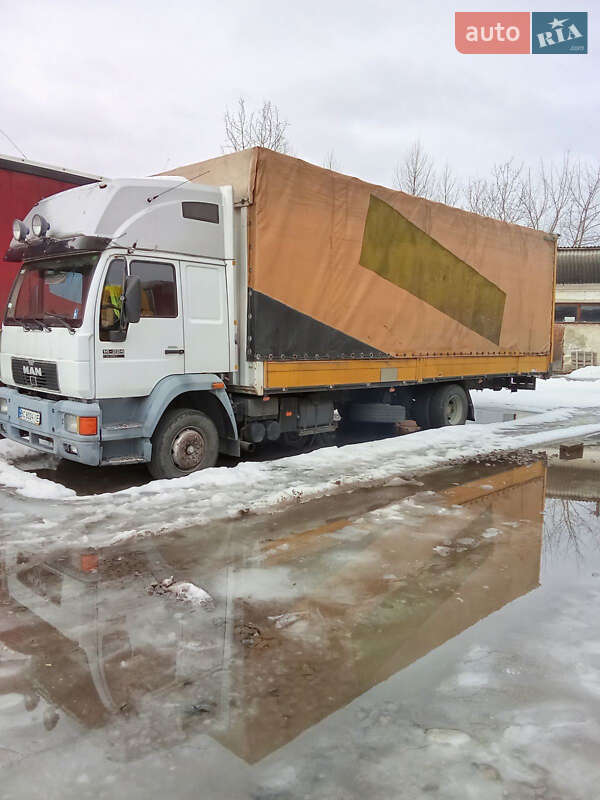 Тентованый MAN 14.224 1998 в Жидачове