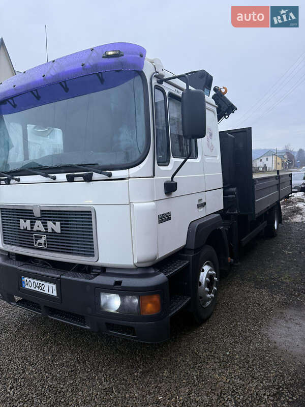 Кран-манипулятор MAN 14.280 1999 в Тячеве