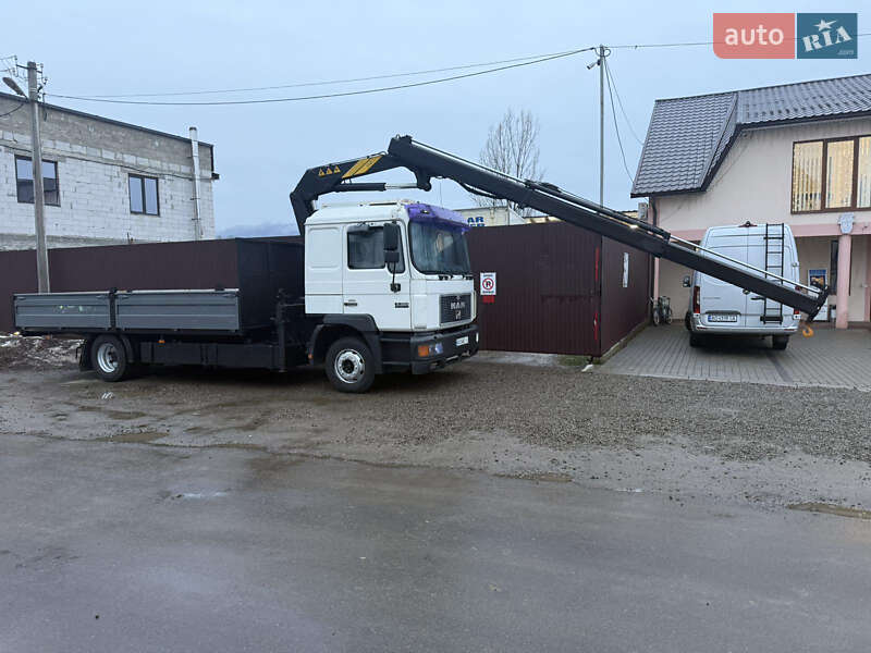 Кран-манипулятор MAN 14.280 1999 в Тячеве