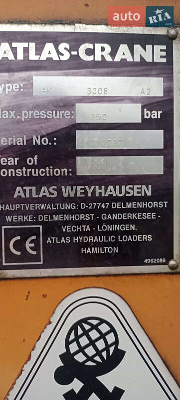 Мини кран MAN 18.224 2000 в Тернополе фото 6 Мини кран MAN 18.224 2000 в Тернополе