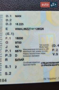 Кран-манипулятор MAN 18.225 2004 в 