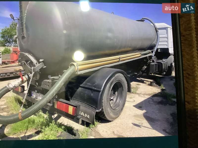 Машина ассенизатор (вакуумная) MAN 18.225 2004 в Пирятине