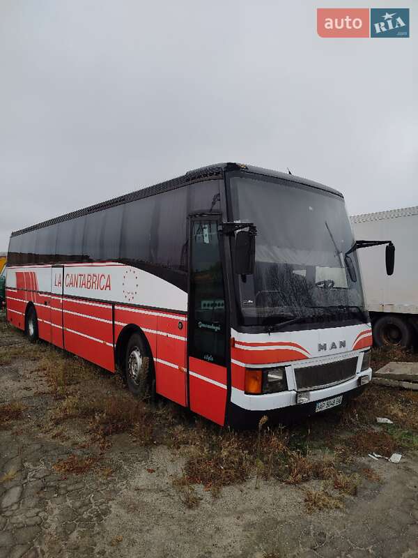 Приміський автобус MAN 18.420 1996 в Запоріжжі