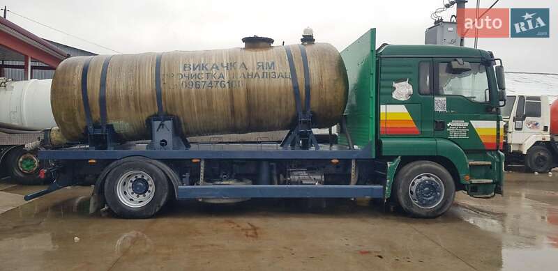 Машина асенізатор (вакуумна) MAN 18 2005 в Києві фото 2 Машина асенізатор (вакуумна) MAN 18 2005 в Києві