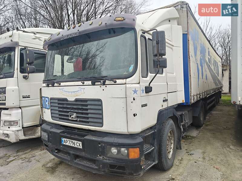 Тентованый MAN 19.414 1998 в Запорожье фото Тентованый MAN 19.414 1998 в Запорожье