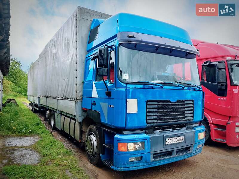 Тентований MAN 23.414 2000 в Стрию