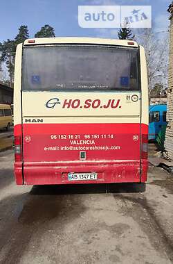 Туристичний / Міжміський автобус MAN 8.150 пас 1996 в 